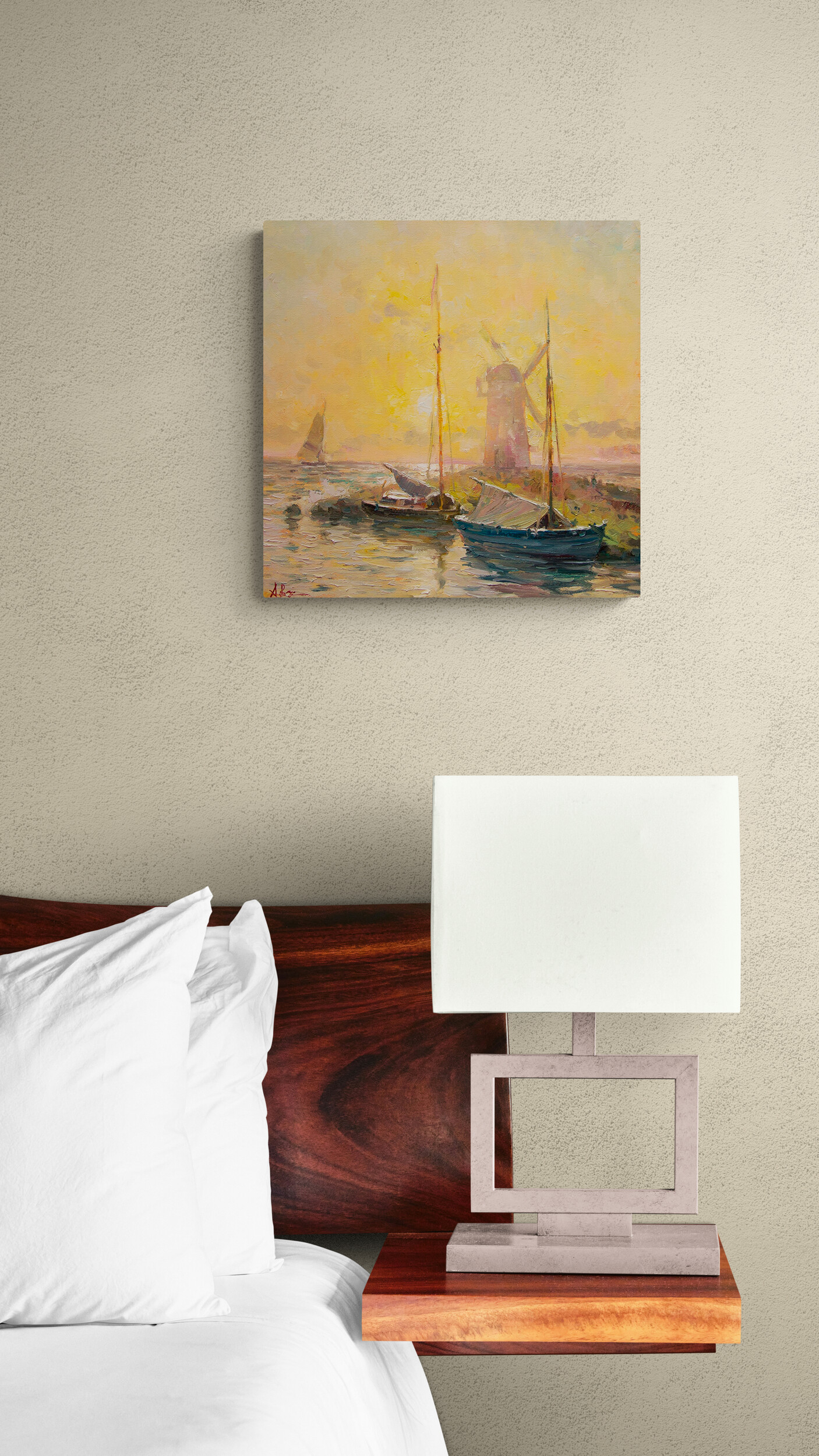 Мельница у моря