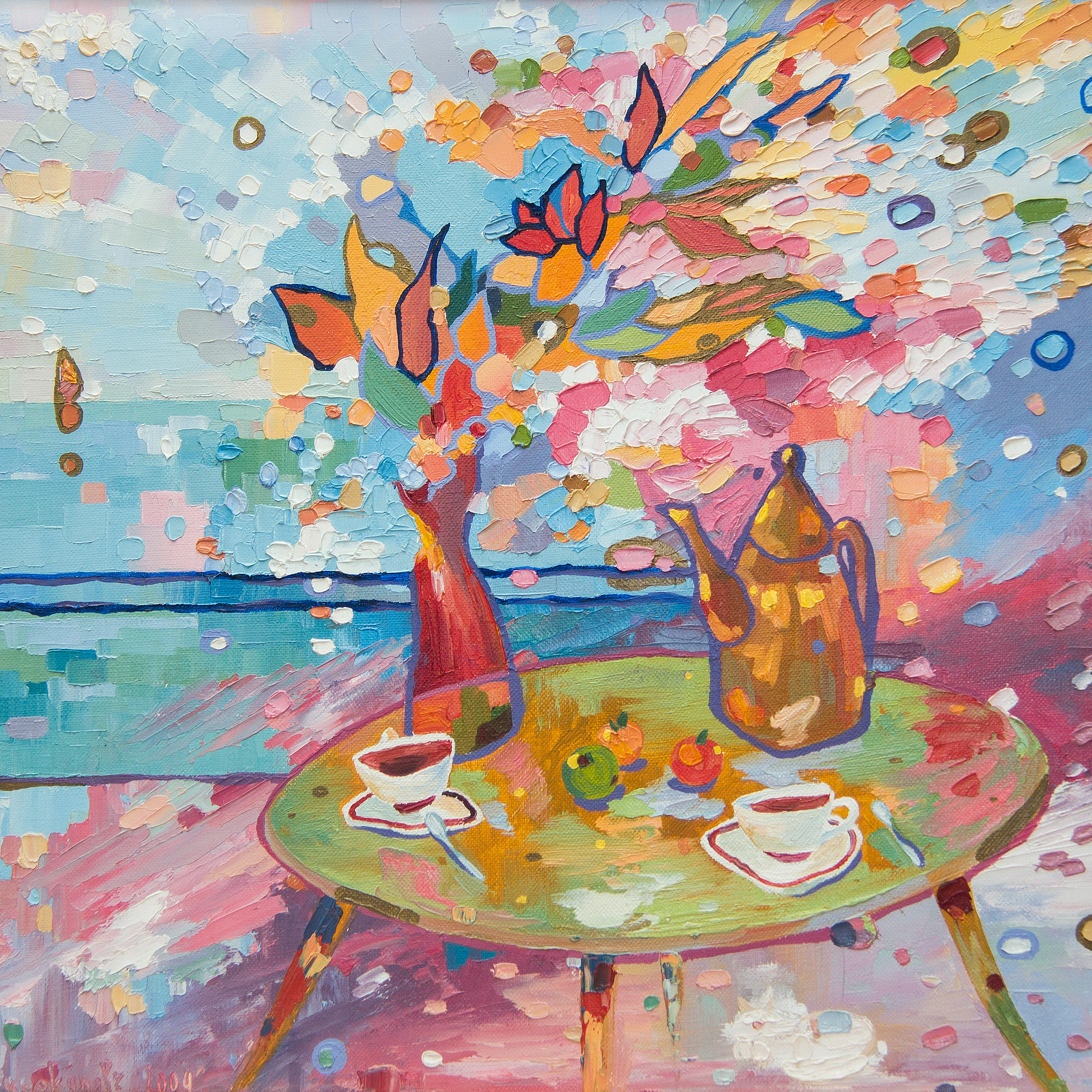 С моря дует ветерок